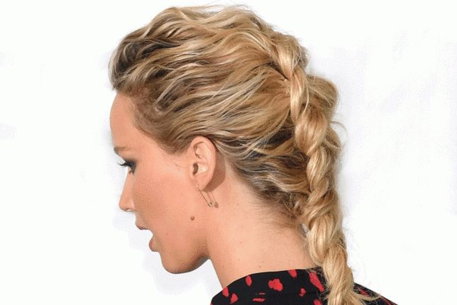 Reverse French Braid Hair How To Tutorial: Tips From Jennifer In Reverse French Braid Ponytail Hairstyles (View 22 of 25)