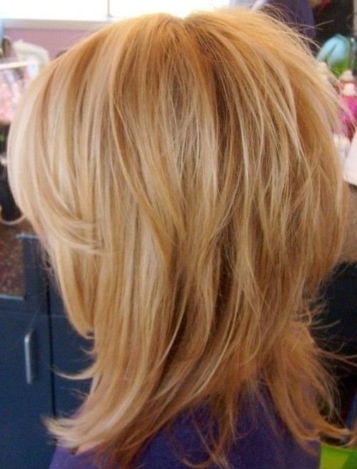 Shag Haircuts, Fine Hair And Your Most Gorgeous Looks | Hair Styles Inside Shoulder Grazing Strawberry Shag Blonde Hairstyles (View 2 of 25)
