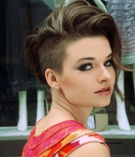 Short Hairstyles For Women 2016 Round Face Awesome Asymmetrical With Regard To Most Recently Asymmetrical Long Pixie Hairstyles For Round Faces (Photo 15 of 25)