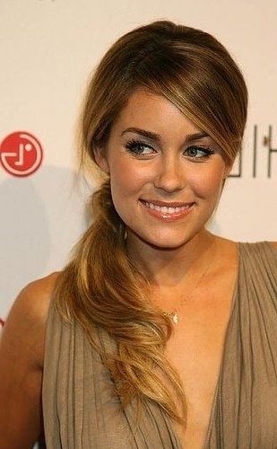 Side Ponytail | Long Hairstyles | Pinterest | Side Ponytails Pertaining To Fancy Side Ponytail Hairstyles (Photo 25 of 25)