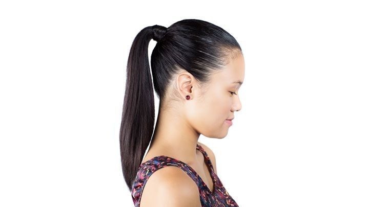 Sleek Ponytail Hair How To – Slicked Back Ponytail Look With Regard To Sleek And Shiny Ponytail Hairstyles (View 13 of 25)