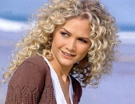 Spiral Curls Hairstyles | Posted In Blonde Hairstyles , Curly Pertaining To Medium Blonde Bob With Spiral Curls (Photo 1 of 25)