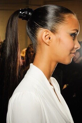 Super Sleek, Smooth And Shiny Ponytail | Hair In 2018 | Pinterest Within Sleek And Shiny Ponytail Hairstyles (View 3 of 25)