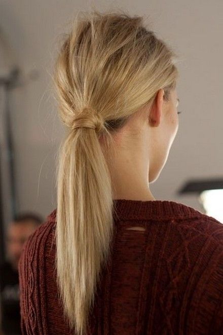 Textured Ponytail – Hairstyles, Easy Hairstyles | Pontyail Styles Throughout Textured Ponytail Hairstyles (View 1 of 25)