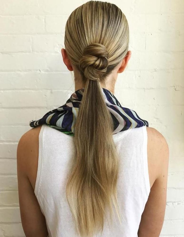 The 20 Most Alluring Ponytail Hairstyles | Ponytail, Fine Hair And With Regard To Sky High Pompadour Braid Pony Hairstyles (View 10 of 25)