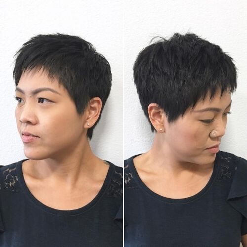 The Short Pixie Cut – 39 Great Haircuts You'll See For 2018 In Latest Choppy Pixie Fade Hairstyles (View 9 of 25)