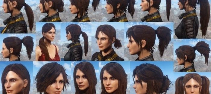 Top 10 Best Fallout 4 Character Mods (Hair, Clothes, Character Pertaining To Mod Ponytail Hairstyles (View 23 of 25)