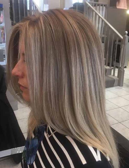 Top 25 Light Ash Blonde Highlights Hair Color Ideas For Blonde And Regarding Soft Ash Blonde Lob Hairstyles (View 21 of 25)