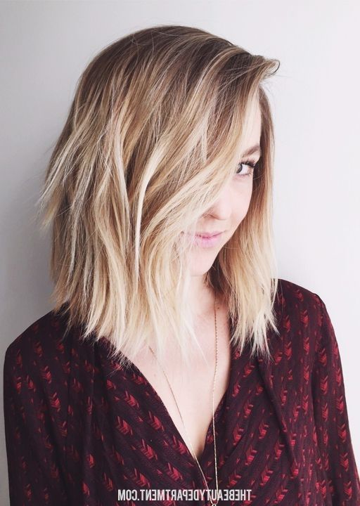 Top Ombre Hair Colors For Bob Hairstyles – Popular Haircuts Pertaining To Straight Sandy Blonde Layers (View 9 of 25)