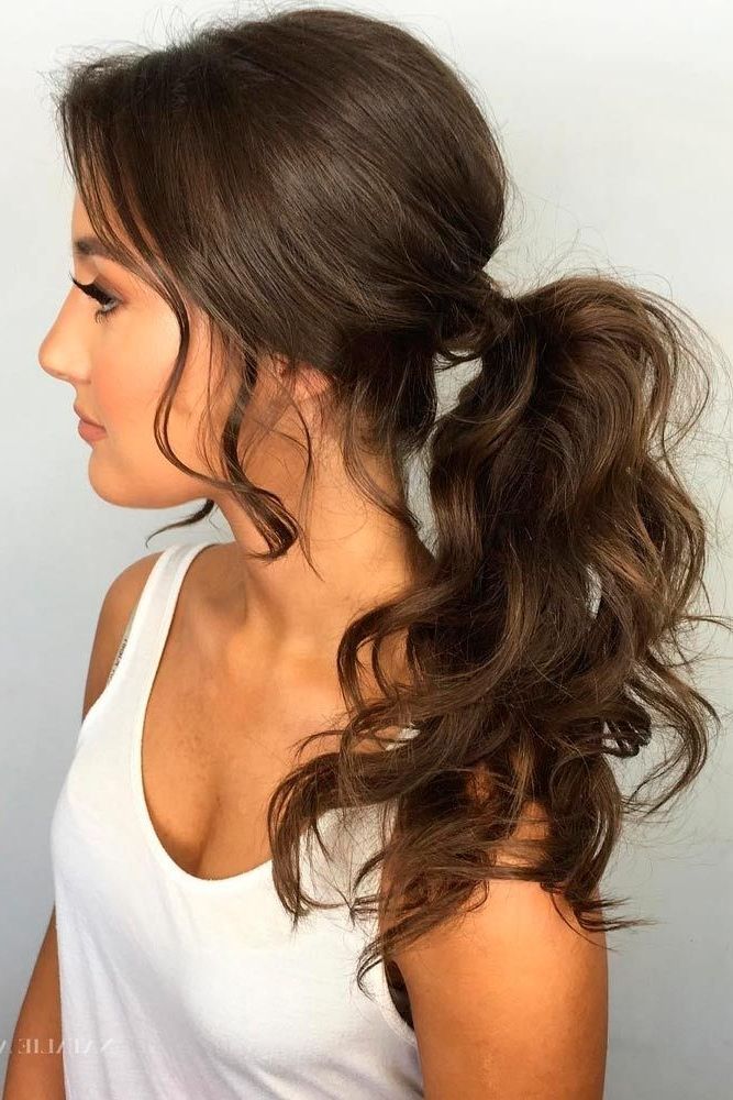 Wear These 36 Sporty Ponytail Hairstyles To The Gym | Hair Goals Pertaining To Embellished Drawstring Ponytail Hairstyles (View 9 of 25)