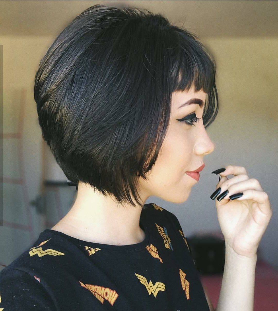 10 Chic Short Bob Haircuts That Balance Your Face Shape! – Short Intended For Short Haircuts For Asian Girl (Photo 23 of 25)