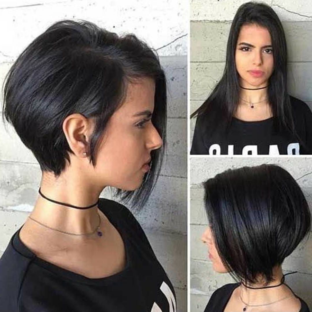 10 Chic Short Bob Haircuts That Balance Your Face Shape! – Short Throughout Short Black Bob Haircuts (View 7 of 25)