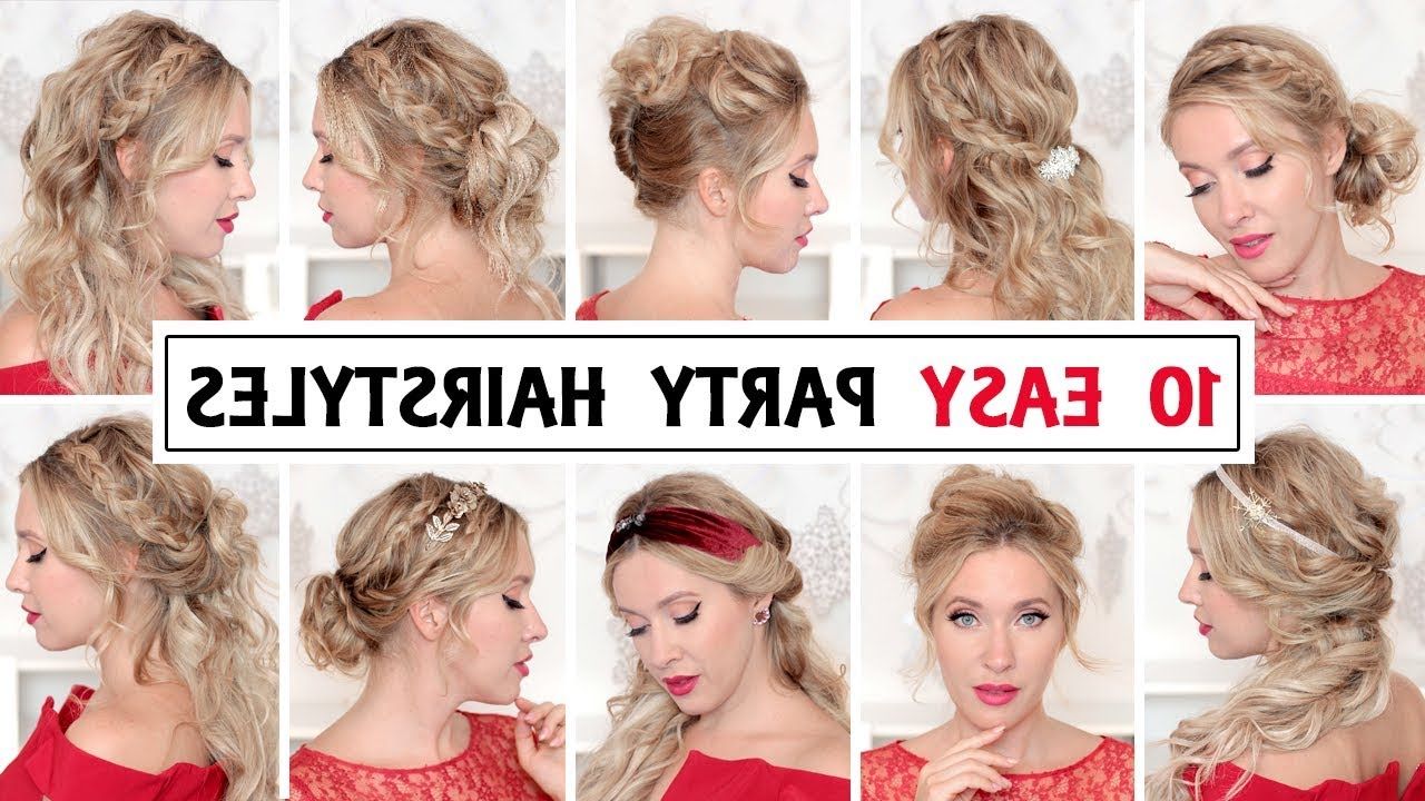 10 Easy Wedding Party Hairstyles For Short, Medium And Long Hair In Short Hairstyles For Cocktail Party (Photo 7 of 25)