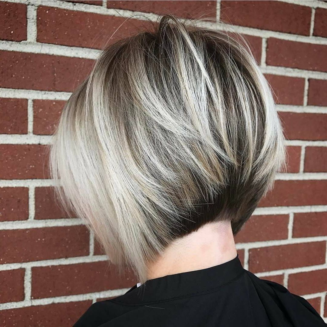 10 Layered Bob Hairstyles – Look Fab In New Blonde Shades! – Popular With Nape Length Curly Balayage Bob Hairstyles (Photo 15 of 25)