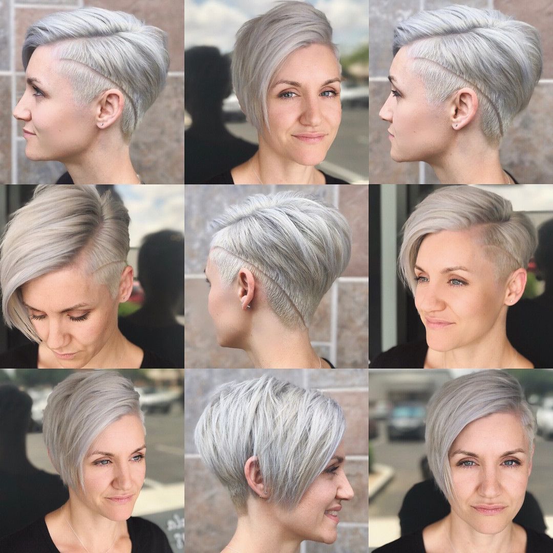 10 Short Hairstyles For Women Over 40 – Pixie Haircuts 2018 Inside Short Edgy Girl Haircuts (Photo 12 of 26)