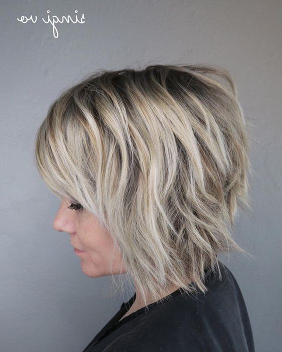 10 Short Shag Hairstyles For Women 2019 With Short Gray Shag Hairstyles (Photo 4 of 25)