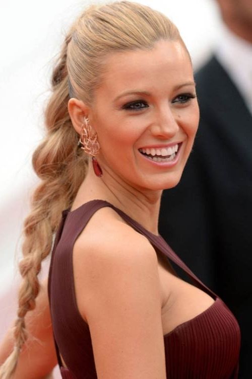 10 Trendy Braided Holiday Hairstyles | Fashionisers Regarding Loosely Braided Ponytail Hairstyles (View 14 of 25)