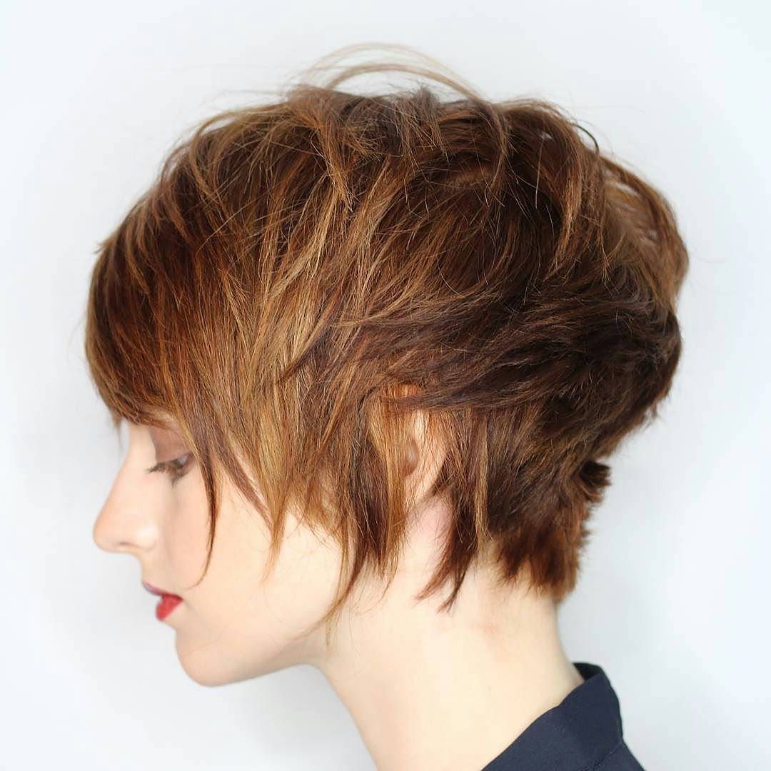 10 Trendy Pixie Haircuts  2017 Short Hair Styles For Women For Curly Golden Brown Pixie Hairstyles (View 8 of 25)