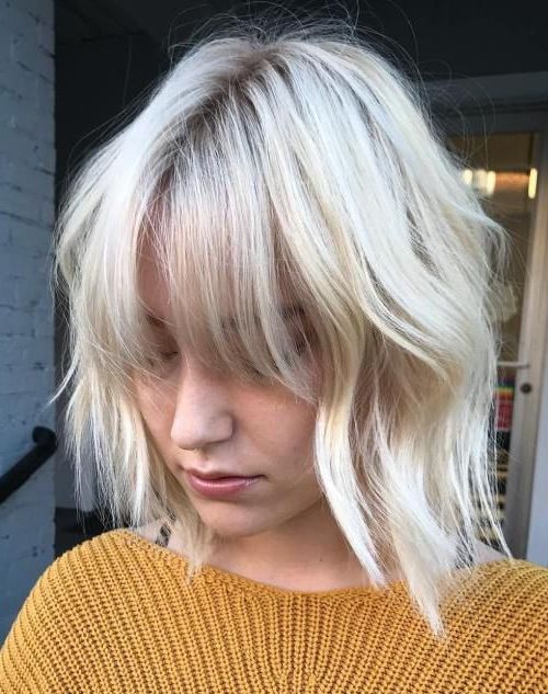 100 Mind Blowing Short Hairstyles For Fine Hair | Hair | Pinterest Throughout White Blonde Bob Haircuts For Fine Hair (View 11 of 25)