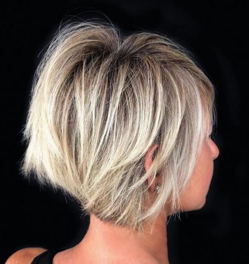 100 Mind Blowing Short Hairstyles For Fine Hair In 2018 | Blond Bob Inside Short Crisp Bronde Bob Haircuts (Photo 1 of 25)