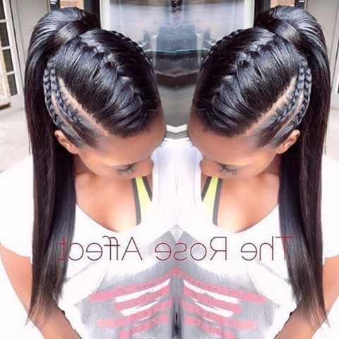 11 Beautiful Braided Ponytail Hairstyles 2018 | Page 2 Of 11 With Beautifully Braided Ponytail Hairstyles (View 10 of 25)