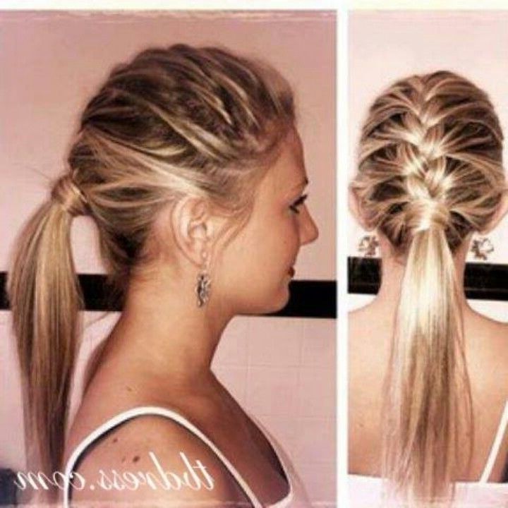 12 Cool Ponytail Hairstyles For Women 2015 – Pretty Designs With Unique Braided Up Do Ponytail Hairstyles (View 6 of 25)