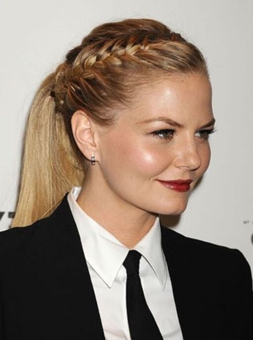 15 Adorable French Braid Ponytails For Long Hair – Popular Haircuts Throughout Side Braid Ponytails For Medium Hair (View 23 of 25)