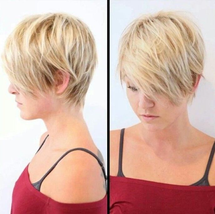 15 Trendy Long Pixie Hairstyles – Popular Haircuts Pertaining To Layered Pixie Hairstyles With Nape Undercut (View 8 of 25)