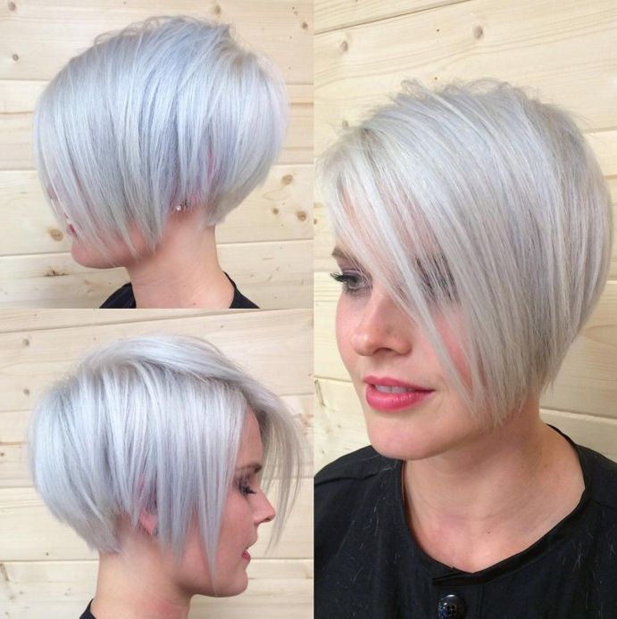 16 Edgy And Pretty Pixie Haircuts For Women – Pretty Designs With Regard To Silver Side Parted Pixie Bob Haircuts (View 8 of 25)