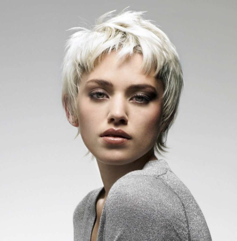 16 Gray Short Hairstyles And Haircuts For Women 2017 – Hairstyles With Short Haircuts For Women With Grey Hair (Photo 16 of 25)