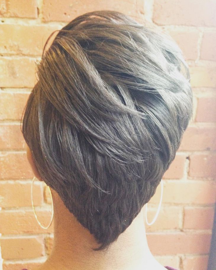 16+ V Cut Hairstyle Ideas, Designs | Haircuts | Design Trends Pertaining To Messy Pixie Haircuts With V Cut Layers (Photo 10 of 25)