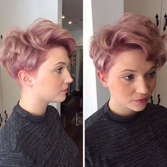 18 Textured Styles For Your Pixie Cut – Popular Haircuts Pertaining To Pastel Pink Textured Pixie Hairstyles (Photo 16 of 25)