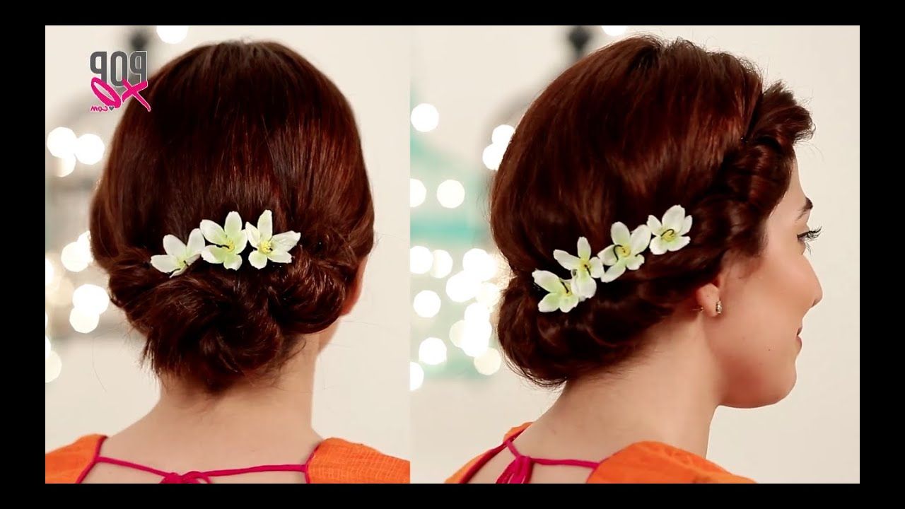 2 Fab Wedding Hairstyles For Short Hair – Popxo Shaadi – Youtube Within Hairstyle For Short Hair For Wedding (Photo 5 of 25)