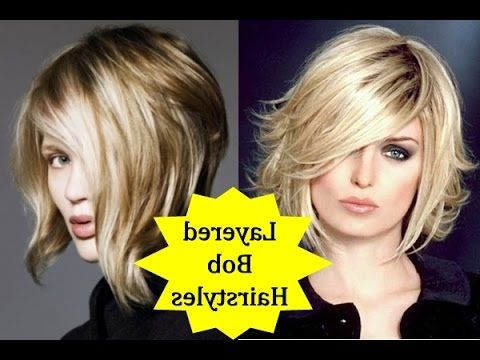 20 Beautiful Layered Bob Hairstyles – How To Style Layered Bob With Inside Short Haircuts With Long Front Layers (Photo 19 of 25)