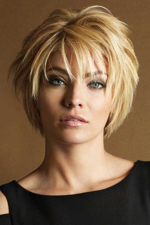 20 Fashionable Layered Short Hairstyle Ideas (with Pictures) | Hair With Rounded Bob Hairstyles With Razored Layers (View 5 of 25)