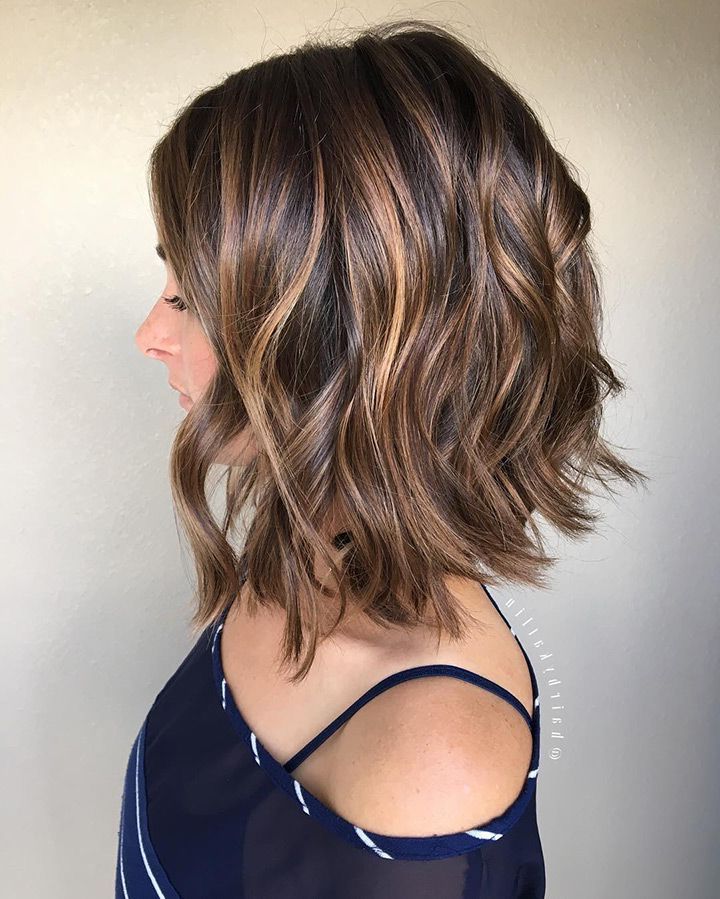 20 Gorgeous Inverted Choppy Bobs | Prom Hairstyles | Pinterest Inside Brunette Bob Haircuts With Curled Ends (Photo 4 of 25)