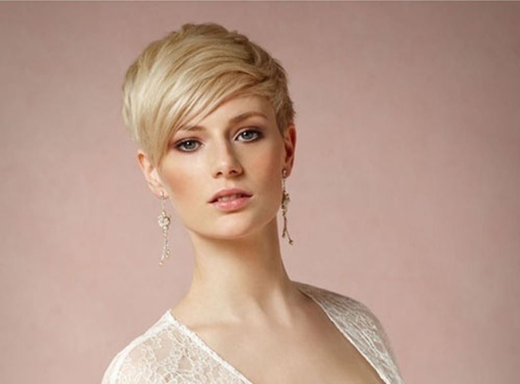 20 Indian Bridal Hairstyles For Short Hair New Best Short Wedding In Short Hairstyles For Bridesmaids (Photo 23 of 25)