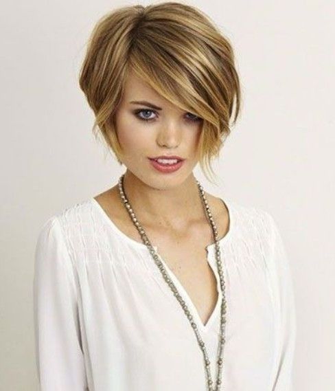 20 Layered Hairstyles For Short Hair | Beauty | Pinterest | Short Inside Blonde Bob Hairstyles With Tapered Side (View 2 of 25)
