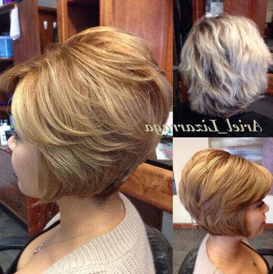 20 Newest Bob Hairstyles For Women Easy Short Haircut Lovely Layered In Layered Bob Hairstyles For Thick Hair (View 23 of 25)