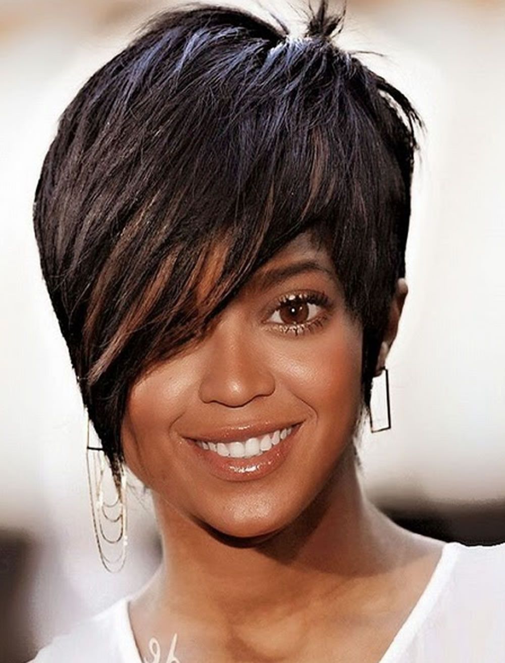 2018 Short Haircuts For Black Women – 67 Pixie Short Black Hair Inside Short Haircuts Styles For Black Hair (View 16 of 25)