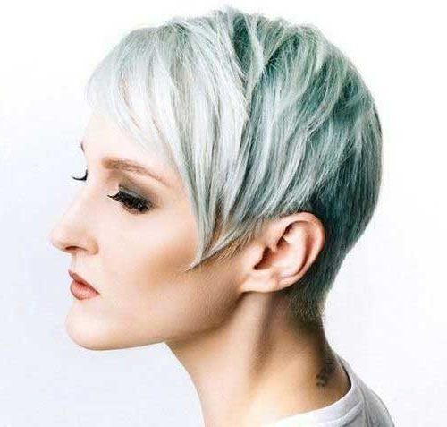 2018 Trend Short Pixie Cuts For Fine Hair – Styles Art With Sunny Blonde Finely Chopped Pixie Haircuts (View 6 of 25)