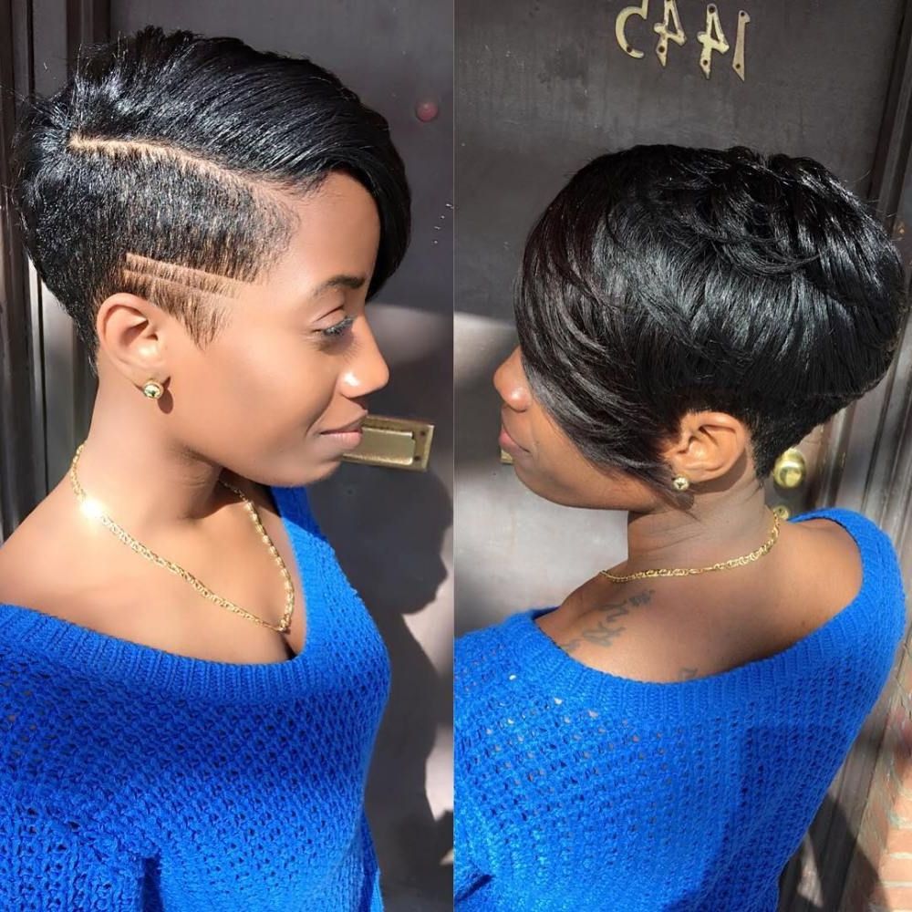 2019 Blonde Hairstyles For Black Girls Unique Short Black Women With Regard To Short Haircuts For Black Teens (Photo 19 of 25)