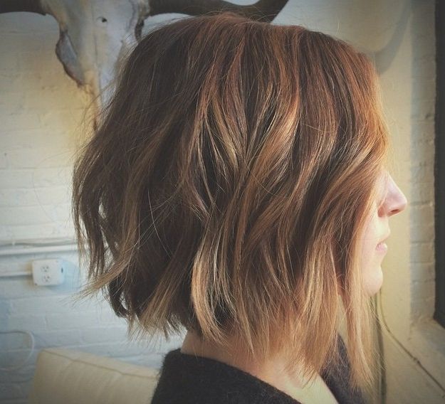 21 Adorable Choppy Bob Hairstyles For Women 2018 With Regard To Short Bob Hairstyles With Piece Y Layers And Babylights (View 3 of 25)
