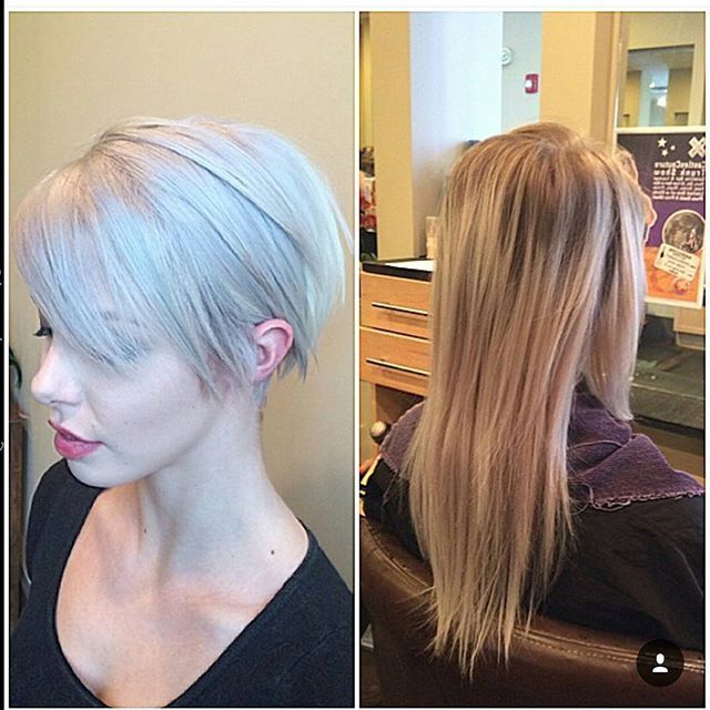 22 Beautiful Long Pixie Hairstyles For Women – Pretty Designs Regarding Silver Side Parted Pixie Bob Haircuts (View 18 of 25)
