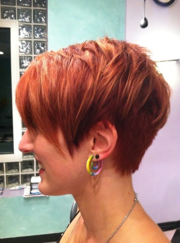 22 Hottest Short Hairstyles For Women 2018 – Trendy Short Haircuts Intended For Short Red Haircuts With Wispy Layers (Photo 19 of 25)