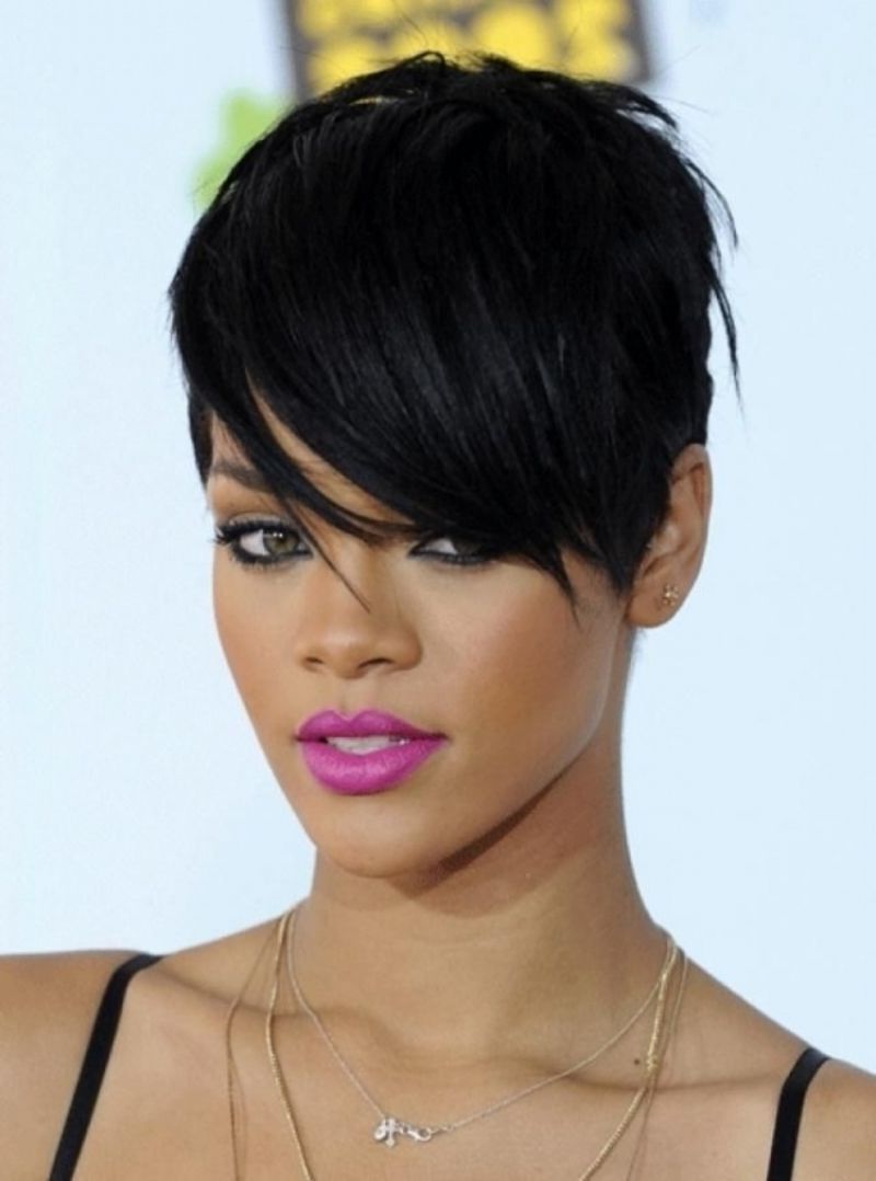 23 #hairstyles For Your Diamond Shape Face  | Hair Style Within Short Black Hairstyles For Oval Faces (Photo 3 of 25)