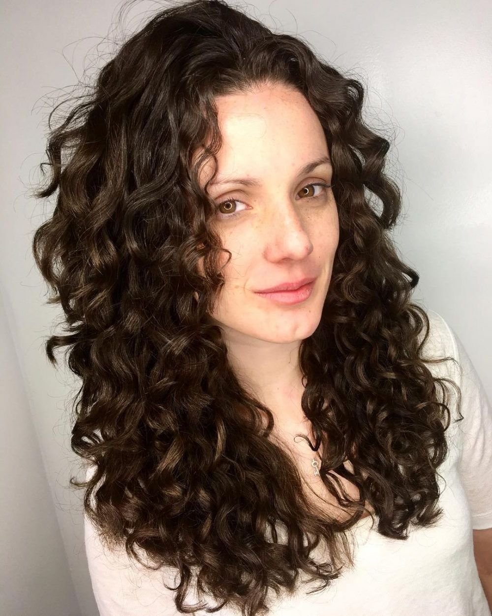 25 Cutest Long Curly Hair Ideas Of 2018 For Casual Scrunched Hairstyles For Short Curly Hair (Photo 12 of 25)