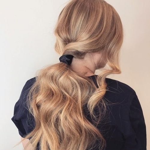 26 Incredibly Cute Ponytail Ideas: Grab Your Hair Ties! With Topsy Tail Low Ponytails (View 10 of 25)