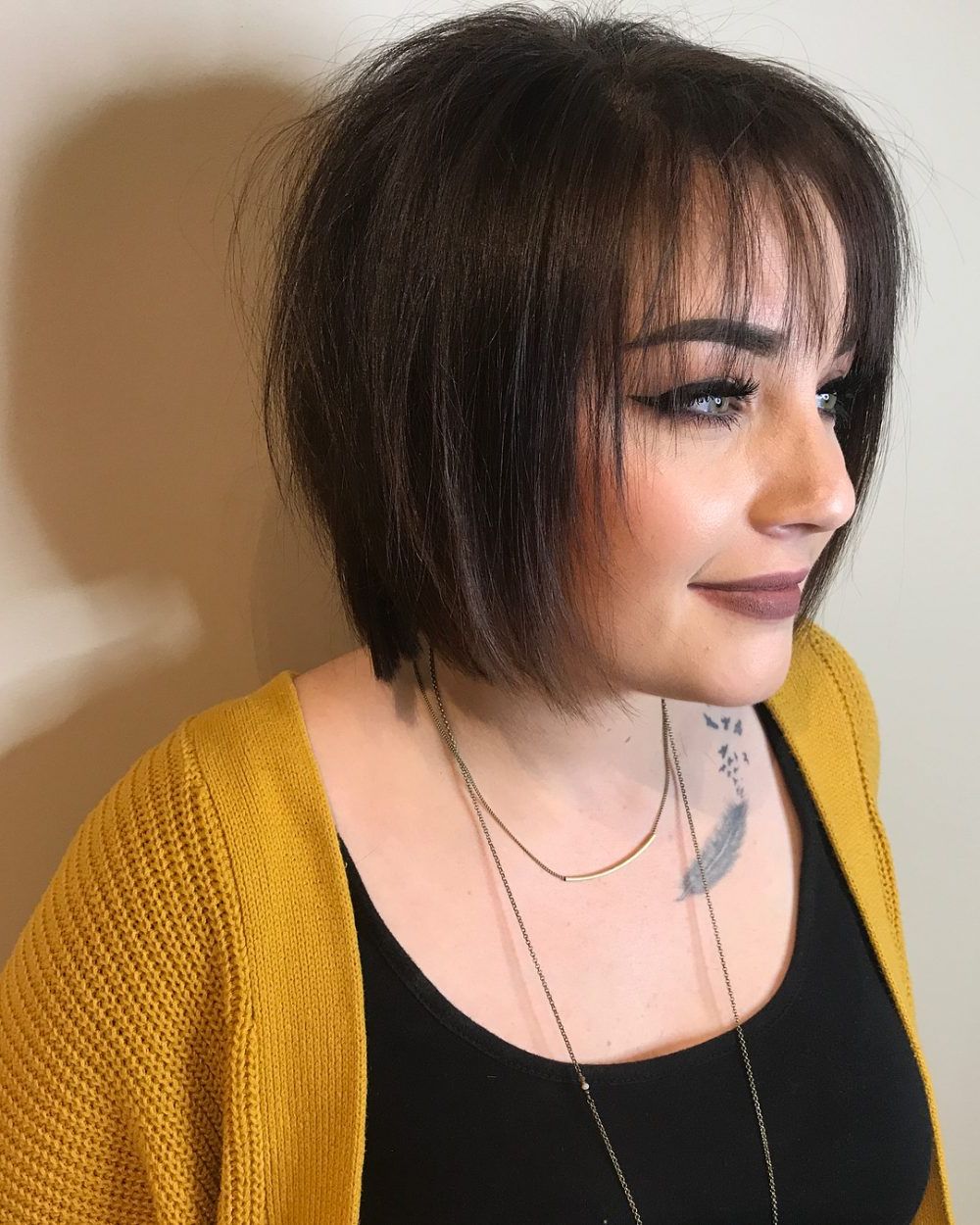 26 Sexiest Wispy Bangs You Need To Try In 2018 In Short Haircuts With Wispy Bangs (View 9 of 25)
