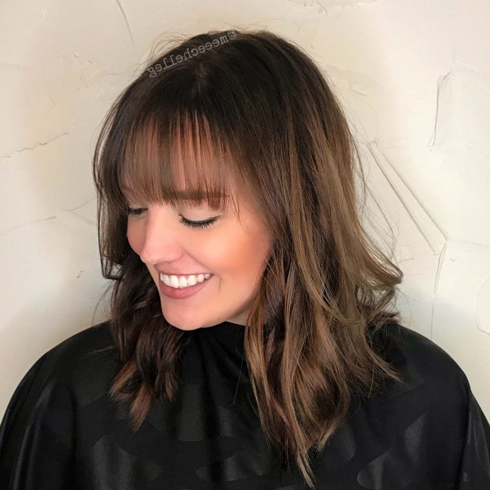 26 Sexiest Wispy Bangs You Need To Try In 2018 With Regard To Short Hairstyles With Wispy Bangs (View 16 of 25)